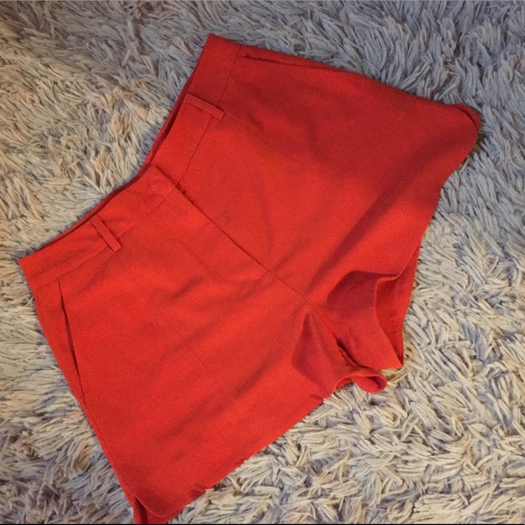 Forever 21 Pants - Orange / red business casual shorts.